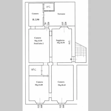 Domus Marina Vacanze Romane-colosseo 아파트 *